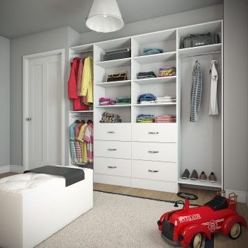 Custom Closets - Step In Closet