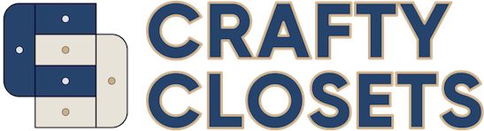 Custom Closets - Crafty Closets Logo for dark bg - Small