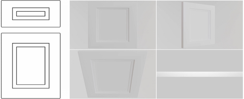Shaker Soft Custom Closet - Shaker Soft Profile