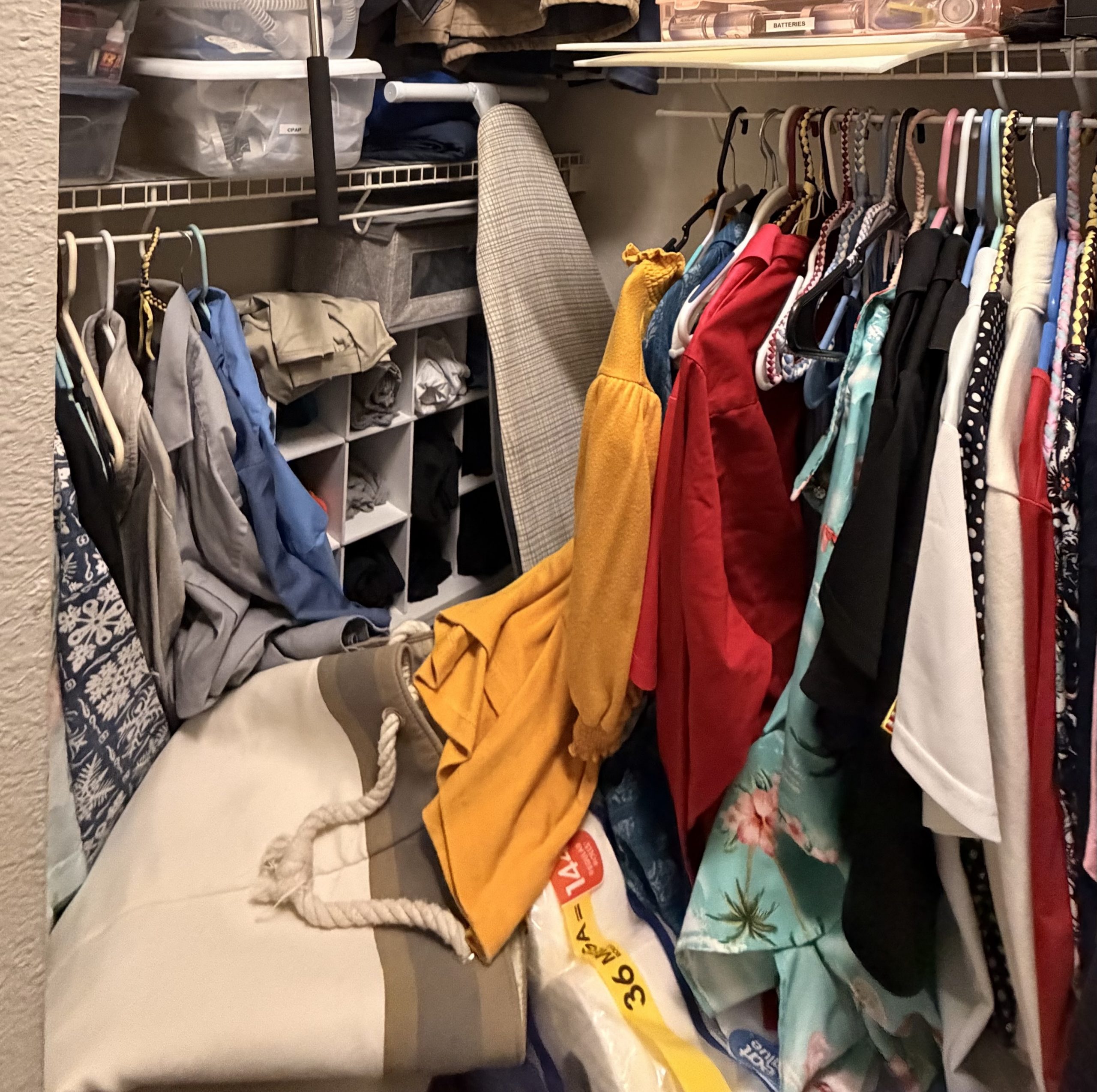 Custom Closet - Disorganization - Can't find what you need