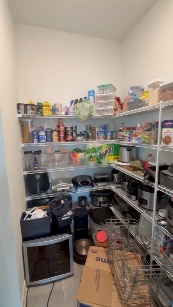 Pantry Problem - Unstable Wire Shelving